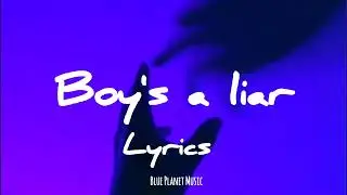 PinkPantheress - Boy's a liar (Sped Up Lyrics)
