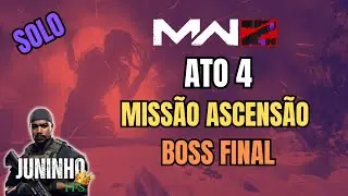 MW3 Zombies (MWZ): ATO 4 Miss&atilde;o ASCENS&Atilde;O SOLO