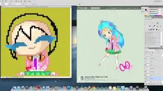 Eggie's Chibi Pixel Icon Tutorial