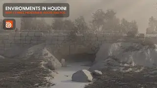 Environments in Houdini | Part 4 - Vines, Rocks and Fog