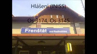 Staniční hlášení Frenštát pod Radhoštěm (INISS)