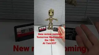 New review on the buildable groot coming Wednesday the 10th at 7am est
