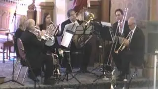 OFPO Brass Quintet - First Set at St. Francis Xavier