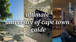 10 Things I Wish I Knew Before UCT (Save Yourself the Stress!) || First Year UCT Advice