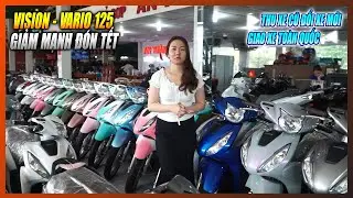 Vario 125, Vision: Huge Discounts and Sale Leading Up to Tet 2026, Trade-in Your Old Bike for a N...