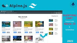 How to Build Add to Cart Feature with Alpine JS | #css #alpinejs