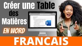Comment Cr&eacute;er une Table des Mati&egrave;res en #word  #AstucesWord #Productivit&eacute;