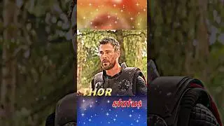 THOR ATTITUDE STATUS AVENGERS INFINITY WAR 🔥#shorts #shortsfeed