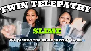 Twin Telepathy SLIME CHALLENGE