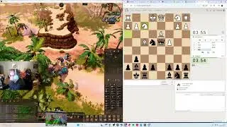 Genius plays his best chess game yet, blitz.