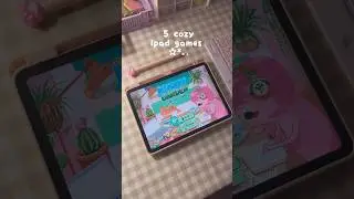 ipad games part 1🌸 #ipadgames  #cozygame  #cozygameraesthetic  #ipadgamer  #ipadgameplay  #ipadair5