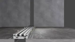 300 Series Floor, Wall & Ceiling Profiles | IBRA | ARFEN | Expansion Joint Movement