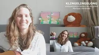 Klingelingelong, sneeuwklokjes komen uit de grond. (Monique Harteveld)