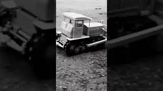 Трактор Т-74 в масштабе 
