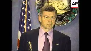 Norwegian Prime Minister Kjell Magne Bondevik on official visit