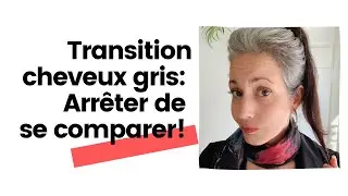 Comparer la couleur de ses cheveux blancs/gris #cheveuxblancs #cheveuxnaturels