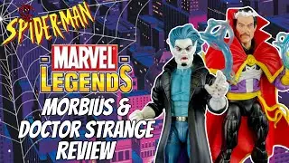 Marvel Legends DOCTOR STRANGE and MORBIUS VHS 2-Pack Review | Spider-Man Animated Series