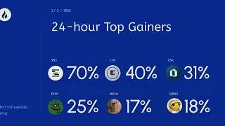 #HTXDAO #Bitcoin #Blockchain #Web3 #HTX #Huobi #Crypto2026 🚀 HTX Top Gainers