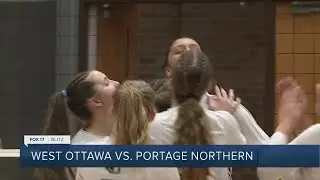 Volleyball: Portage Northern 3, West Ottawa 2