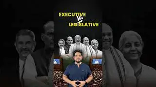 Difference between Legislative and Executive | Indian Parliament #parliament #modi #rahulgandhi