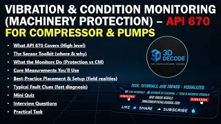 Vibration & Condition Monitoring &ndash; API 670 | Machinery Protection Explained | 3D DECODE