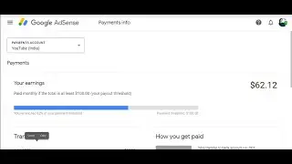 Paid monthly if the total is at least $100.00 (your payout threshold)