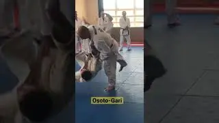 ОСОТОГАРИ. Бросок дзюдо с внешней стороны ноги, гребок руками, подготовка к каякингу.