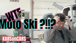Vintage MotoSki Snowmobile Repair and Paint