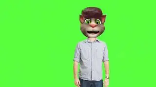 Young boy talking tom funny green screen video । No copyright । Free use 😸