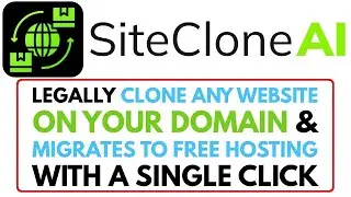 SiteClone AI 2.0 Review Demo Bonus - Legally Clones ANY Website With Only The URL