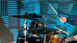Drum Beat double open Hi-Hat application in 3 steps