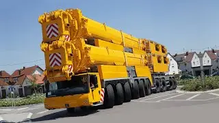 The IMPRESSIVE and INNOVATIVE Advanced Latest Modern Larger Tonnage All-terrain crane Technology