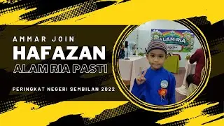 Ammar join Hafazan lagi untuk ALAM RIA PASTI 2022 #alamria #pasti