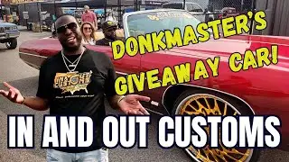 DONKMASTER GIVEAWAY CAR FREE CHEVY IMPALA IN AND OUT CUSTOMS MEET SAGE