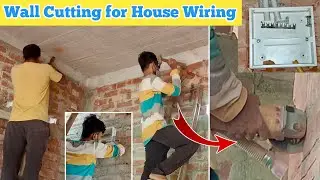 Wall Cutting Karne ka Sahi Tarika | Concealed Conduit House Wiring