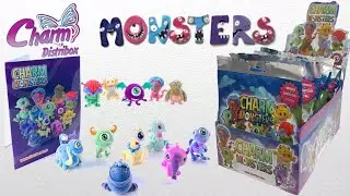 Charm Monsters | Распаковка блока пакетиков с сюрпризами Монстры от Charm