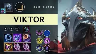 Viktor Carry vs Sivir - EUW Master Patch 26.01