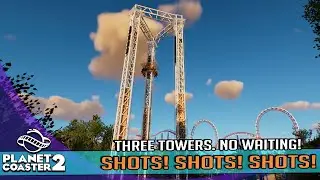 Triple the Fun! Triple the Screams! - Planet Coaster 2-  LandsDowne Park -  Ep. 9