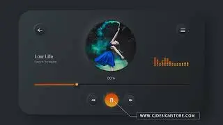 High Life - Music and Audio visualization ||CJ Motion Graphics||