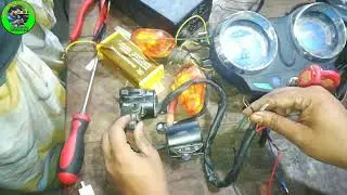 সাত কালার তার দিয়ে মিশুক বা ইজিবাইক গাড়ির অয়ারিং #মিটার চাপের কানেকশন করা শিখুন