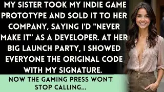 Sister Stole My Game Design Then Mocked My 'Failure', But Her Launch Event Changed Everything...