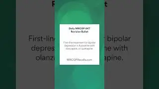 MRCGP AKT Daily Revision Bullet