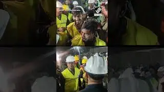Uttarkashi Tunnel Rescue: Uttarakhand CM Dhami meets rescued workers