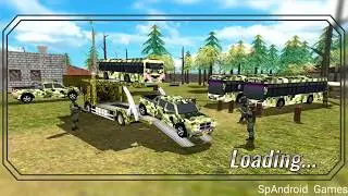Off-road Us Army Transport Simulator 2018 - Android Gameplay Full HD