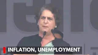 Modi Govt Silent on Inflation, Unemployment, Women&rsquo;s Safety: Priyanka Gandhi