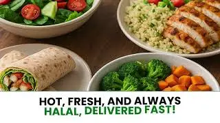 🍽️ Fresh, Fast & 100 Percent Halal &ndash; Delivered to Your Doorstep! 🚚