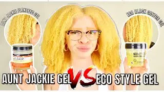 WAS NOT EXPECTING THIS| WASH N GO VS USING ECO STYLE  & AUNT JACKIE