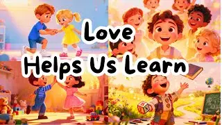 Love Helps Us Learn Together 💕 | Calm, Friendship & Learning Songs for Kids | SEL Music