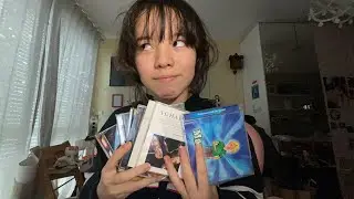 ASMR Cd collection showcase (tapping and tracing sounds no talking)