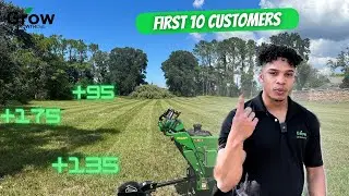 Fastest Way To get Your First 10 Customers In Lawncare | Chase Grant